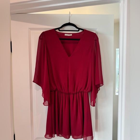Alice + Olivia Dresses & Skirts - Alice + Olivia Red Mini Dress